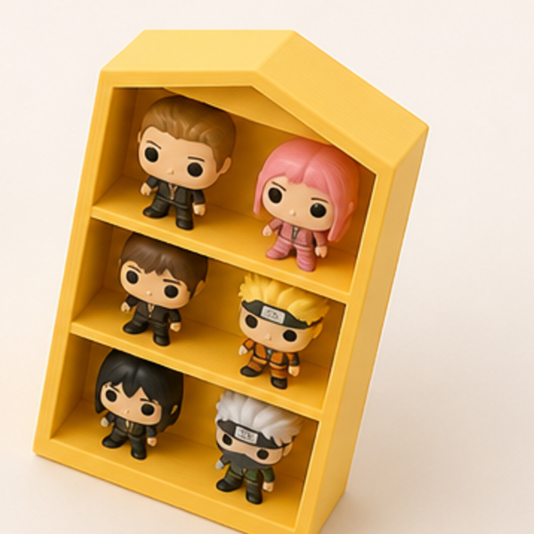 Expositor de Funko Pop de 3 niveles